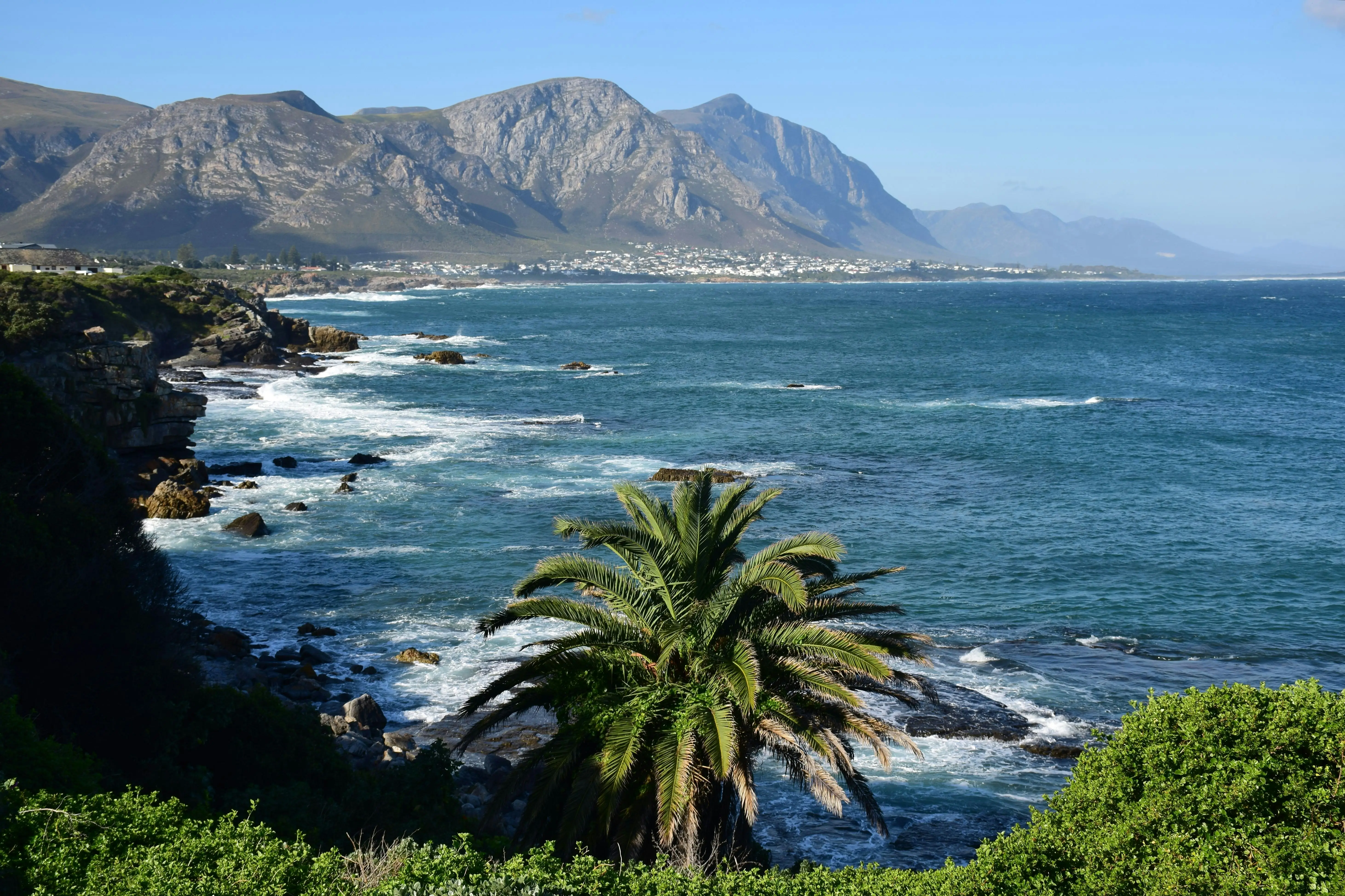 Overberg coast between Pringle Bay and Hermanus